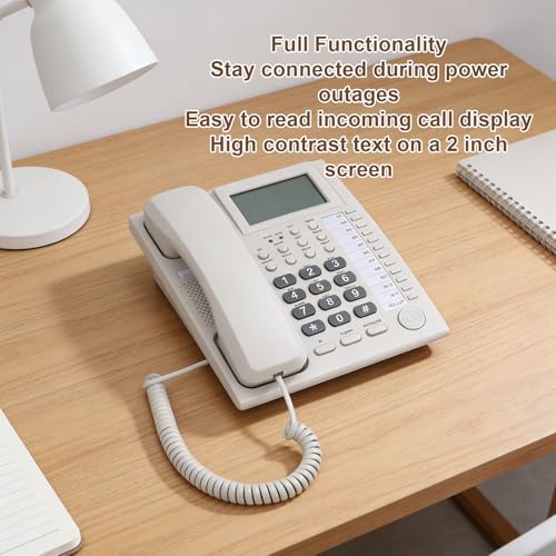 Teléfono fijo inalámbrico Yunseity con pantalla 2 pulgadas miniatura 4