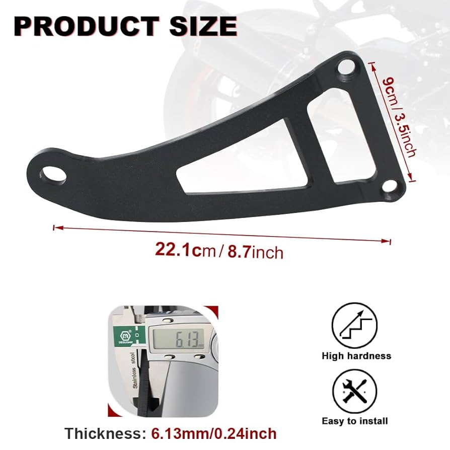 R＆G gsxr1000r エキゾーストハンガーブラケット Amazon.com: Xitomer Motorcycle Exhaust Hanger Brackets, Fit