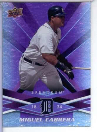 2009 Upper Deck Spectrum Baseball Card # 35 Miguel Cabrera Detroit ...