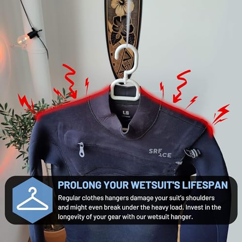 Hang 11 Wetsuit Hanger - Ultimate Wet Suit Hangers, Drysuit Hanger, Scuba Gear Hanger, Quick Dry Foldable & Vented Wetsuit Dryer thumb #3