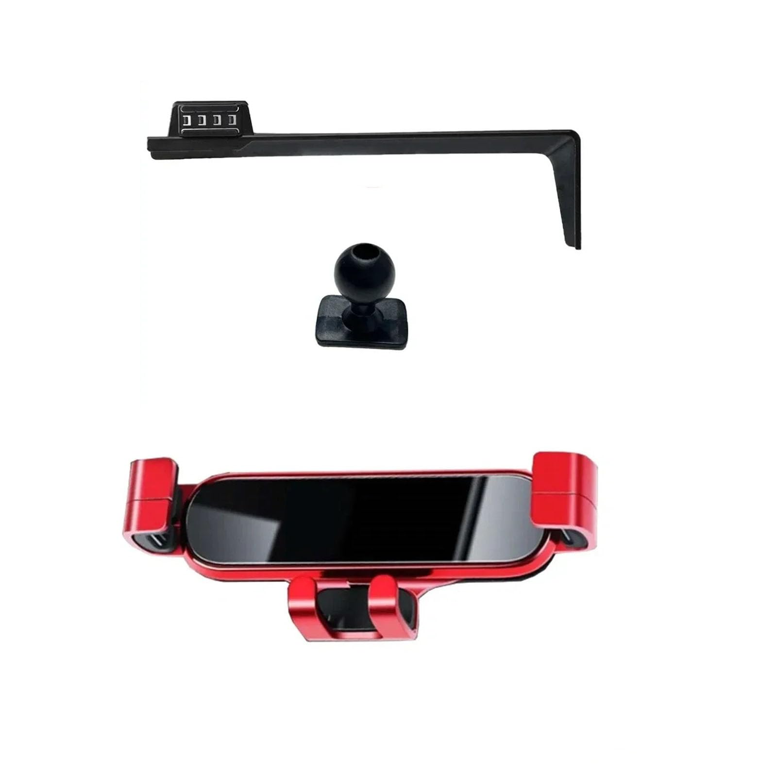 MOGFLMAN Car Phone Holder for Hyundai Santa Fe 2024-2025, LHD Car Phone Holder
