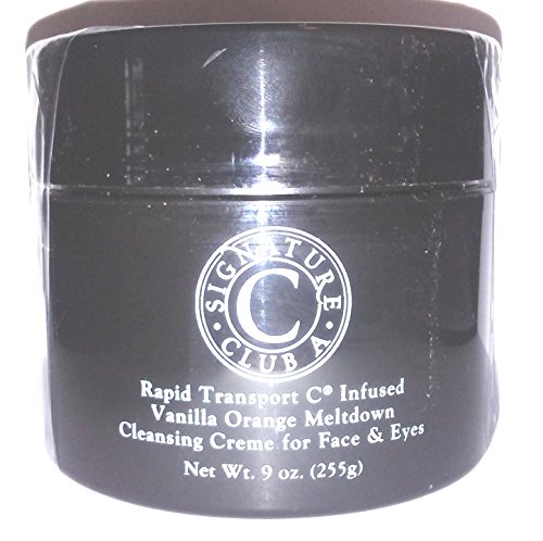 Signature Club A Rapid Transport C Infused Vanilla Orange Meltdown Cleansing Creme 9 oz.