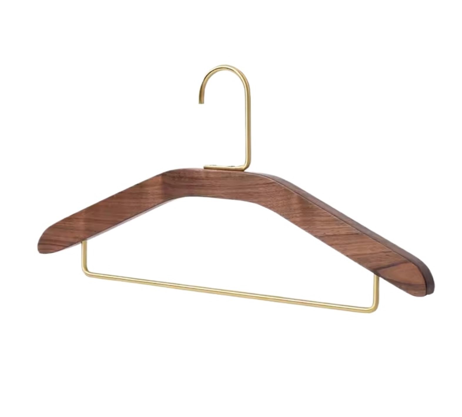 Kleiderbügel Rockbügel Holz Kleiderbügel Mantel Organizer Verdicken Breite Kleid Kleidung Display Lagerung Hängen Rack Hosenkleiderbuegel(1pcs)