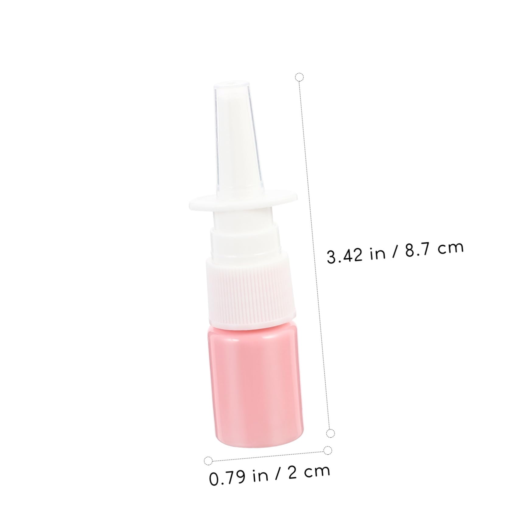 FRCOLOR 50 Stück 5ml Pet Sprühflaschen Reiseflaschen für Flüssigkeiten