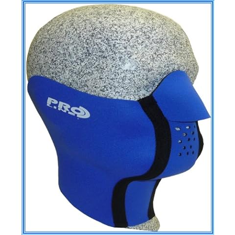 Proline Neoprene Thermal Face Mask, Soft Lining for Comfort, Size = Large,Blue Cover