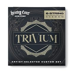 Jim Dunlop TVMN1052 Cordes pour guitare électrique Trivium nickel 10-52 6 cordes, Natural - Les Beatles, Paul McCartney, John Lennon, RIngo Starr, George Harrison