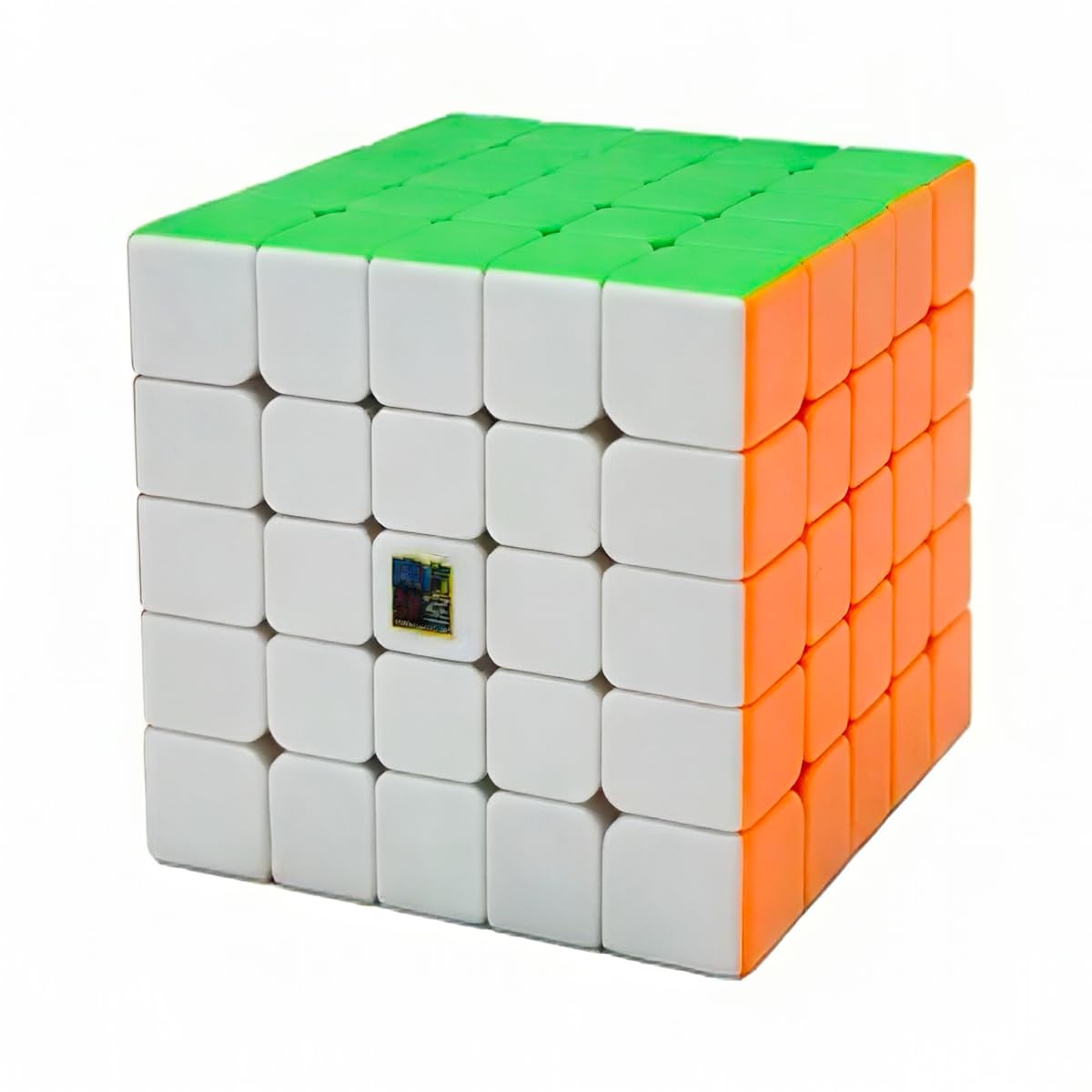 Willking MoYu MeiLong Cubo De Velocidad 5x5 Sin Pegatinas – Superficie Esmerilada, Giro Suave