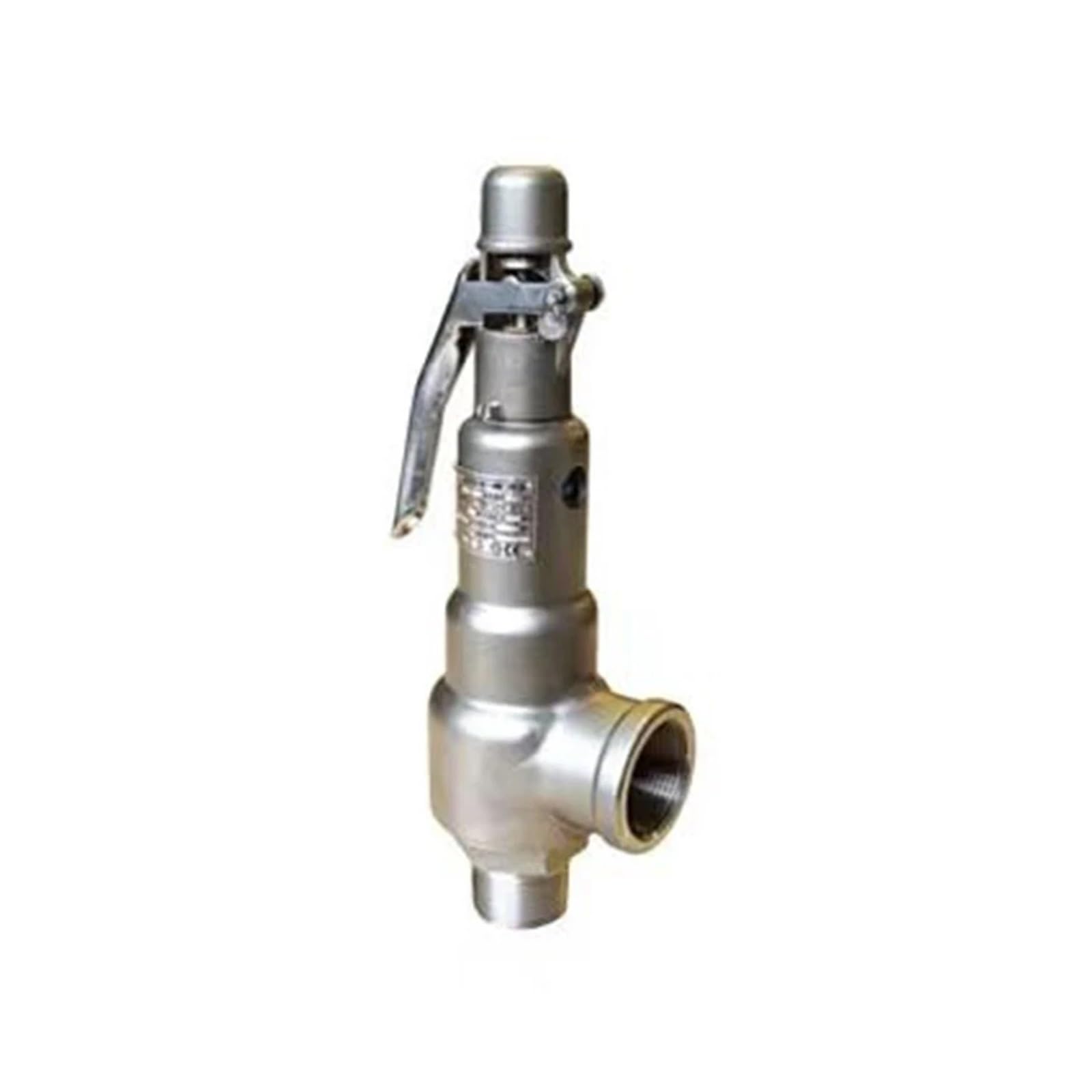 Huuoqiwy 0.6-0.8 304 Stainless Steel Valve With Handle Tank Spring Fully Open Pressure Relief Valve(0.6-0.8)