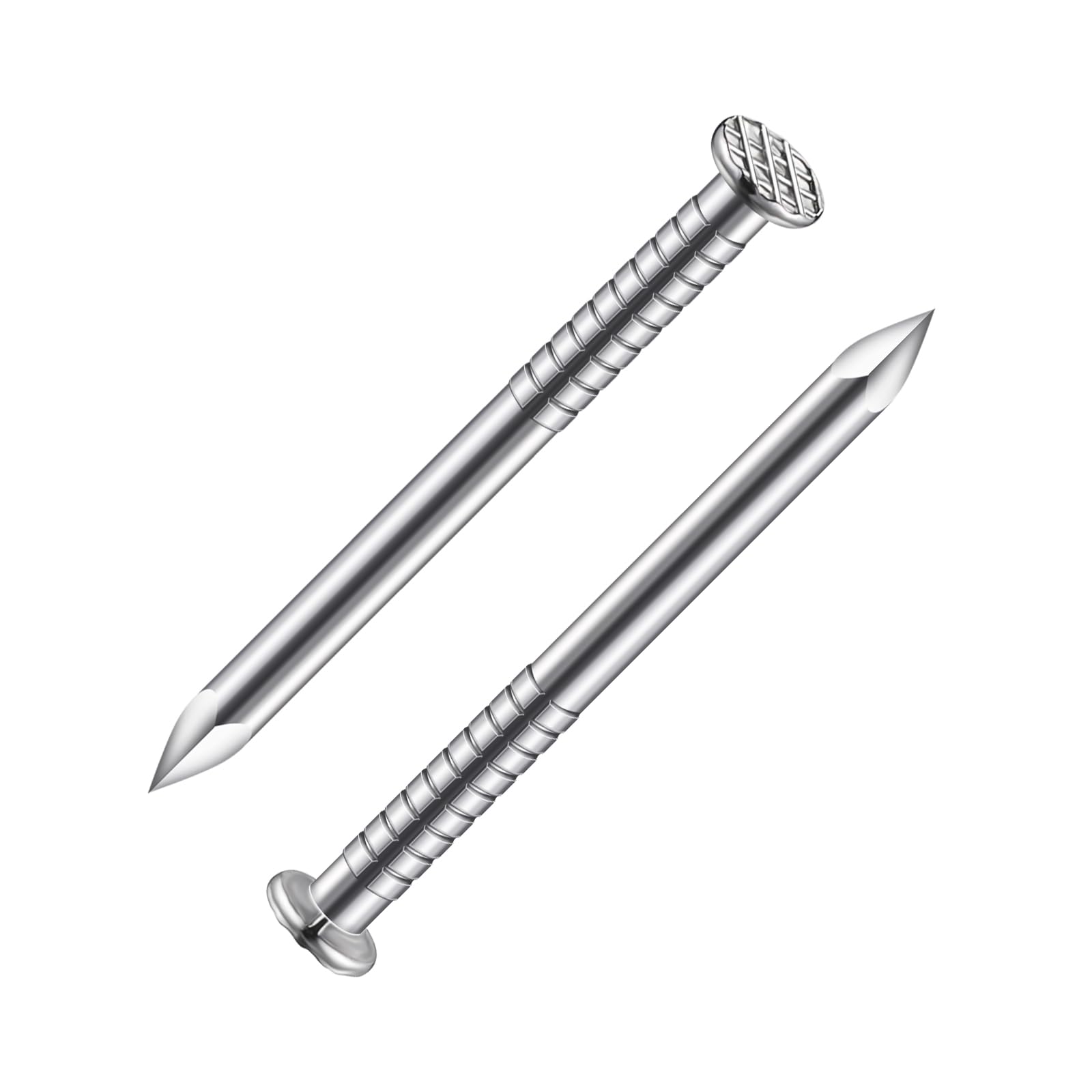 Wensilon (258 pcs)1-1/4 inch Stainless Steel 304 Nails, Hanging Nails, Wall Nails, Dowels, Long Nails