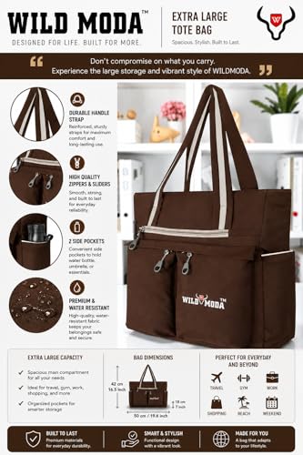 WILD MODA Store WILD MODA WOMANIA Brown Shoulder Bag for Women - Image 5