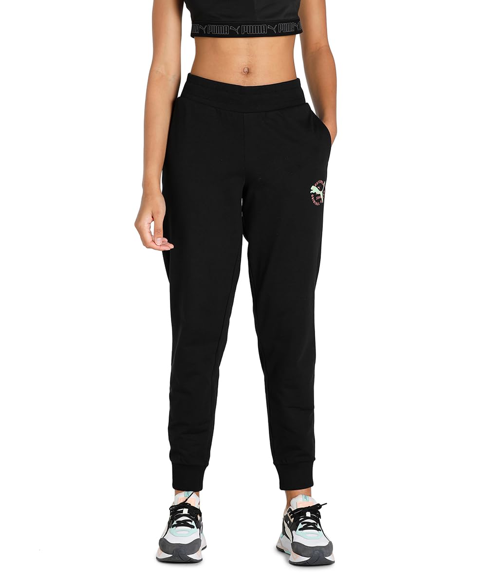 puma Women's Regular Fit Mid Rise Track Pant-picture-20
