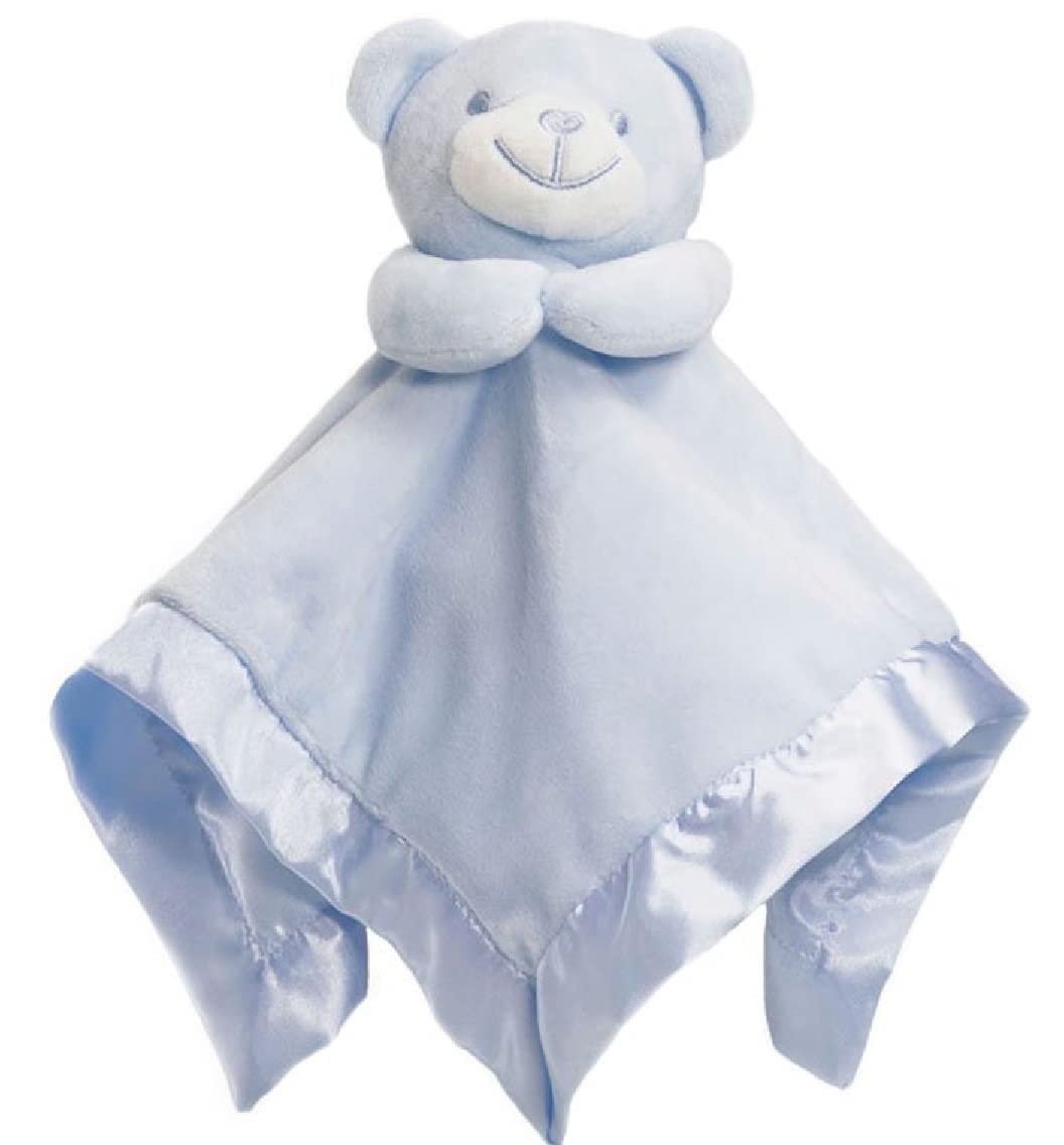 Baby Bear Couette doublée en satin Bleu