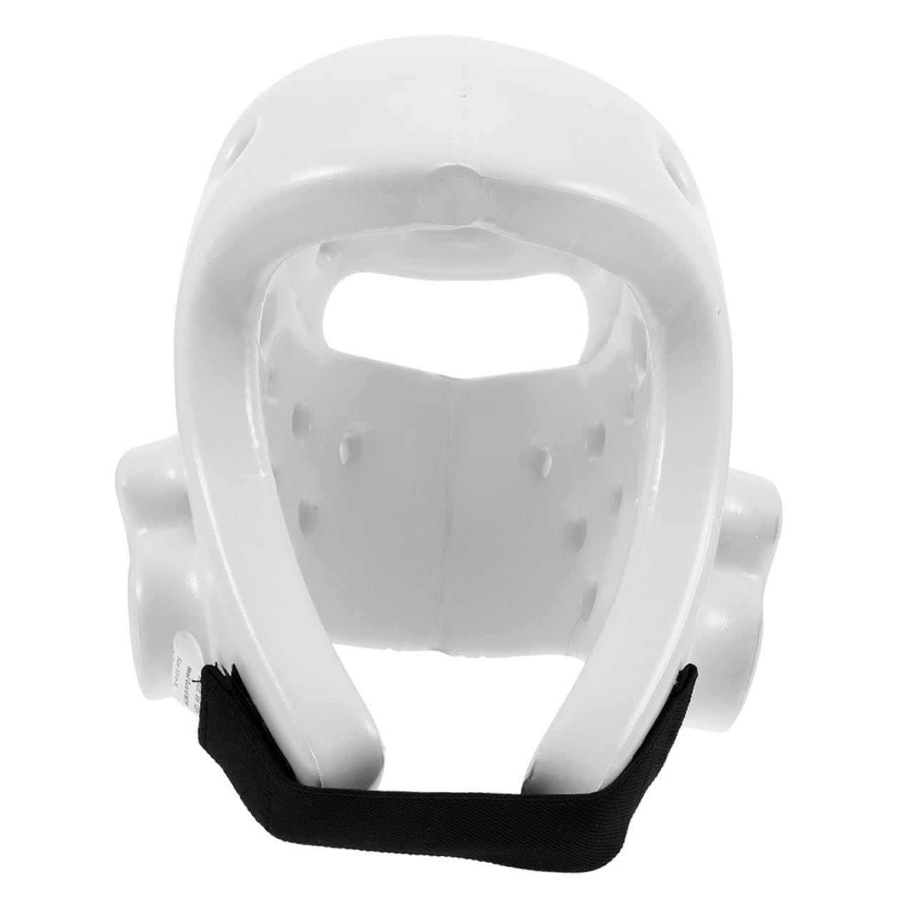 Casco da Boxe in Pu Bianco Regolabile per Taekwondo e Karate | Protezione da Allenamento, Vestibilità Sicura, Adatto a Sparring e Pratica Quotidiana