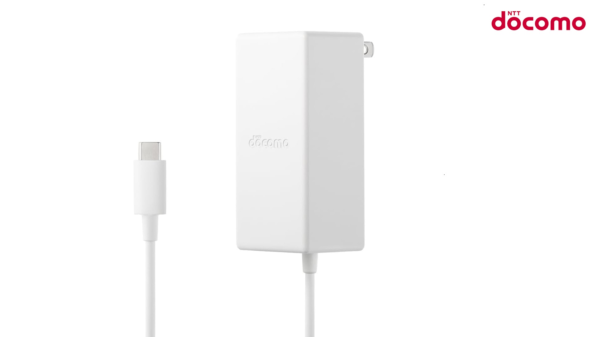 Amazon | ドコモ純正 ACアダプタ 08 | 最大45W ケーブル同梱 Type-C