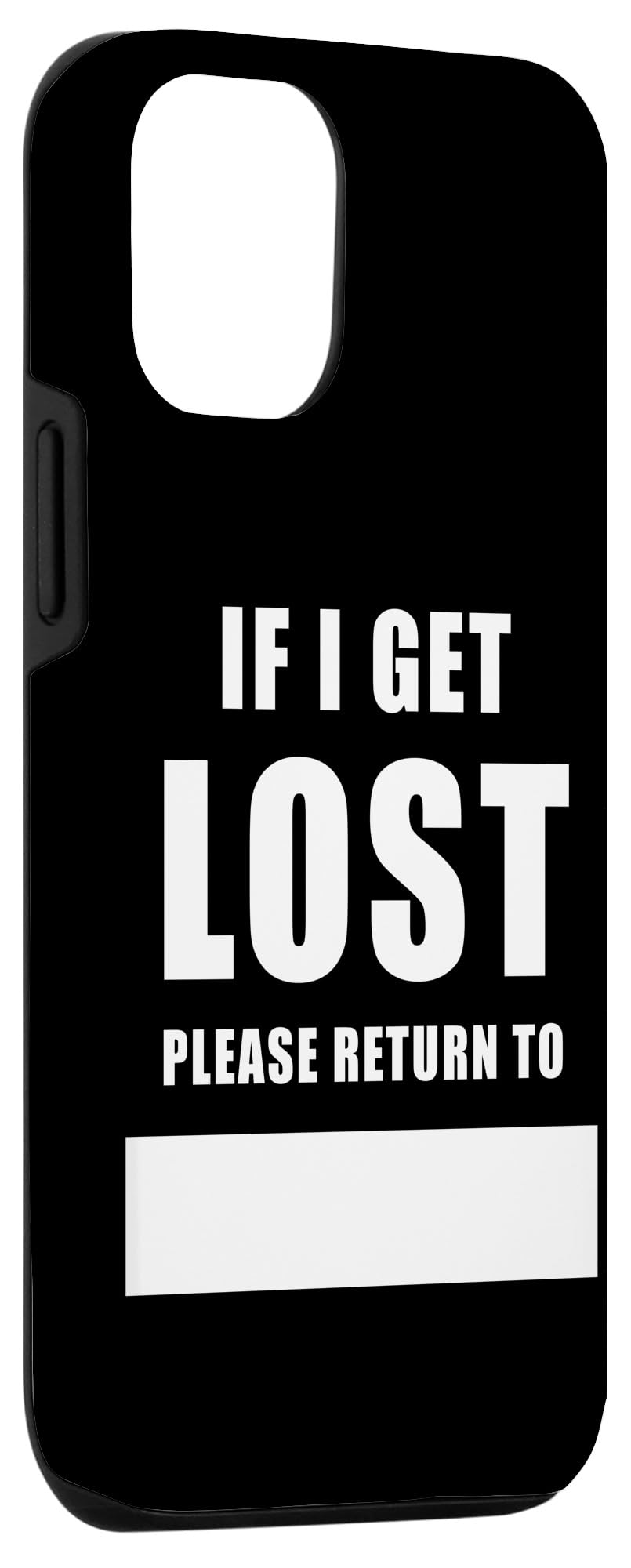 If I Get Lost Please Return To - Family Reunite Fill Blank Case for iPhone 14 Pro - Image 3