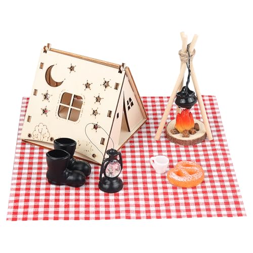 Pinyenr Wichtel Zubehör,Wichtelhaus Weihnachtswichtel Set Wichtel Set Weihnachtswichtel Zubehör Wichtelhaus Bastelset Für Weihnachten