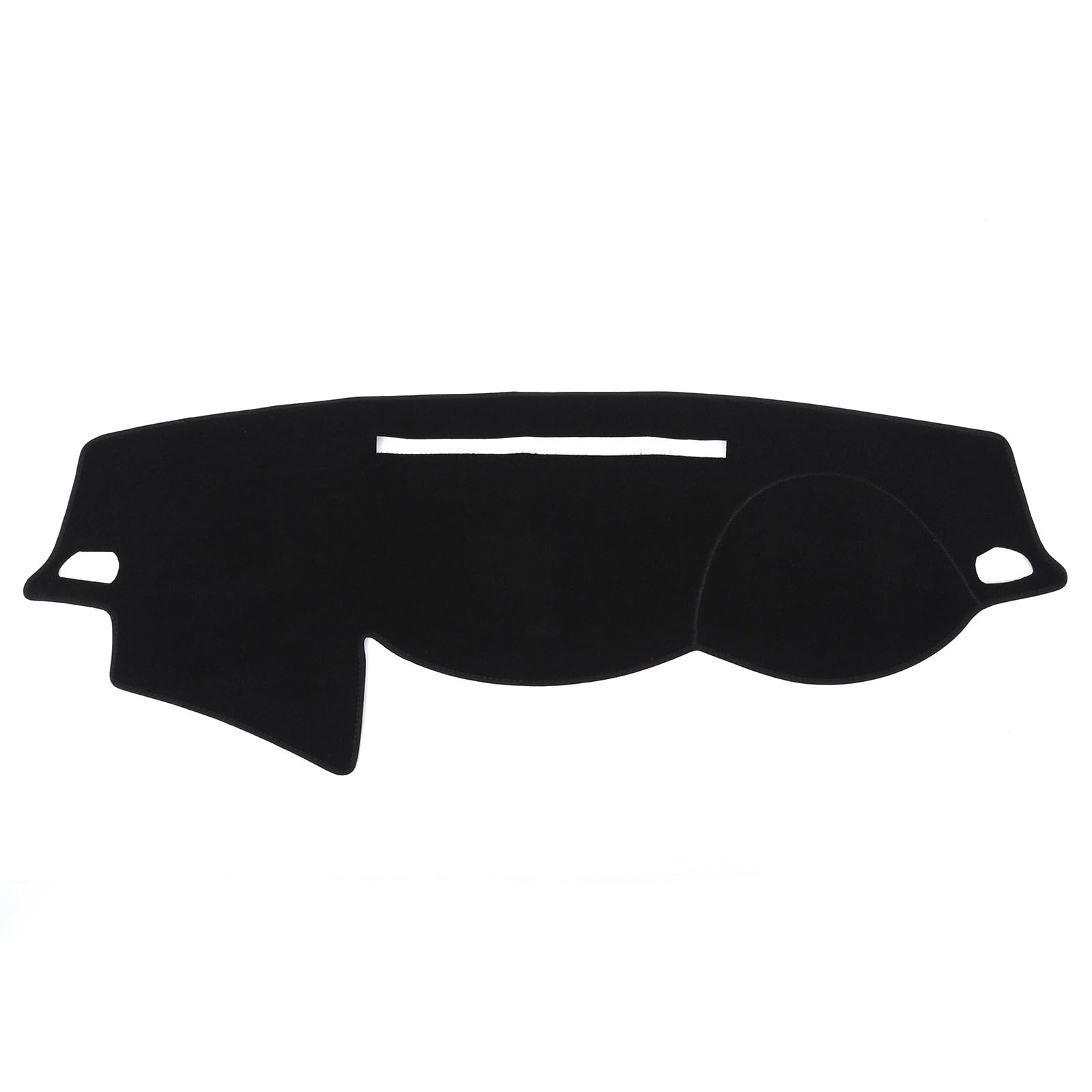 Alfombra de salpicadero para Mitsubishi Triton L200 2015-2020 protector solar negro RHD 2