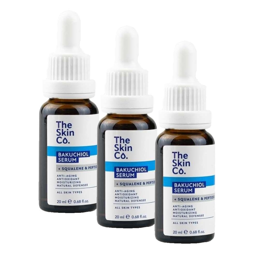 Görkito The Skin Co. Bakuchiol Yaşlanma Karşıtı Bitkisel Retinol Serum 20 Ml (3 paketi)