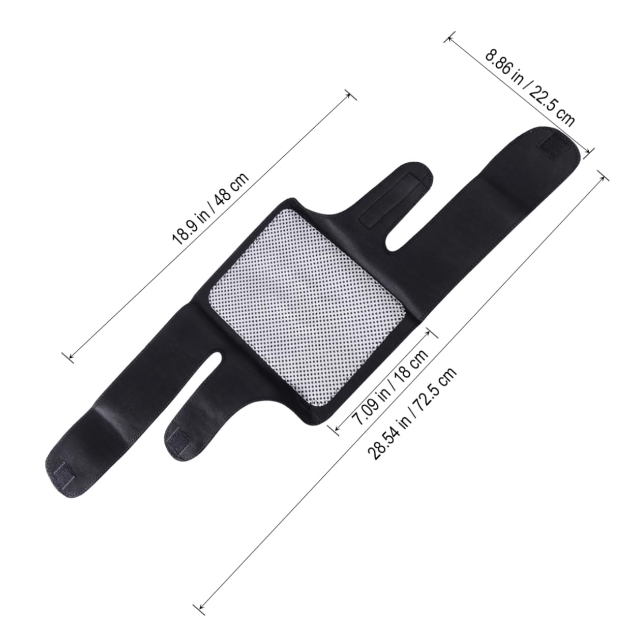 FRCOLOR Dual Effect Self Heating Kneepad Magnetic Knee Support for Sleeve for Knee