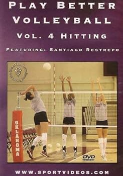DVD Play Better Volleyball: Hitting DVD with Coach Santiago Restrepo Book