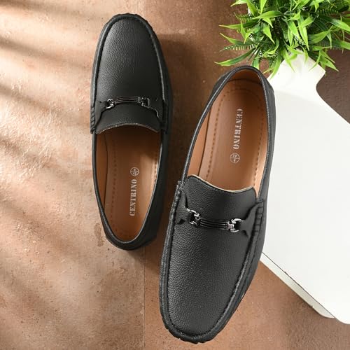 Image of Centrino Mens Loafer |Men's Loafer Shoes | Premium Rubber Sole for Slip-Resistance | Comfortable, Versatile Design for Casual and Formal Wear | Ideal for Everyday Comfort and Style (6591)