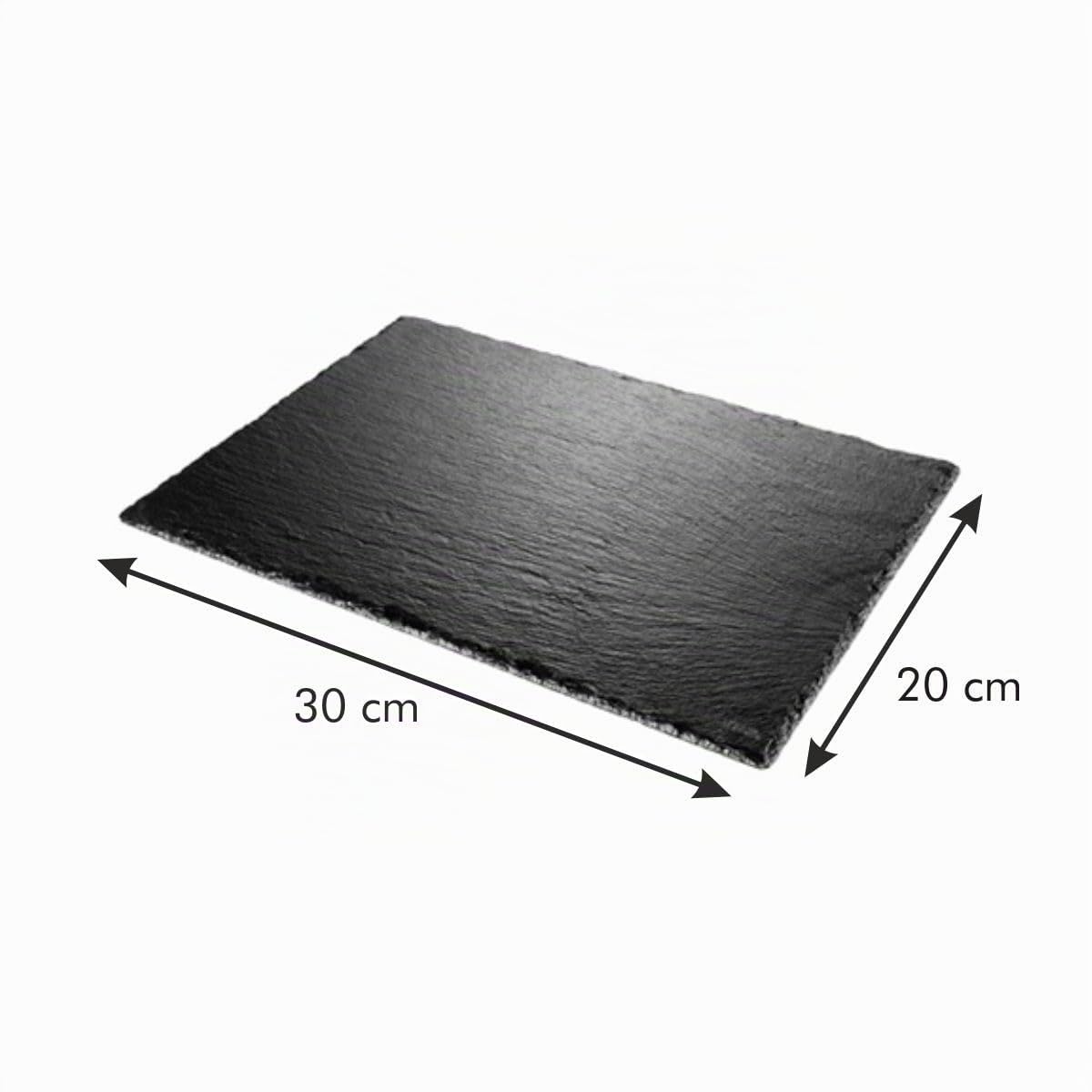 Tescoma Servierplatte GrandCHEF 30 x 20 cm, Schwarz
