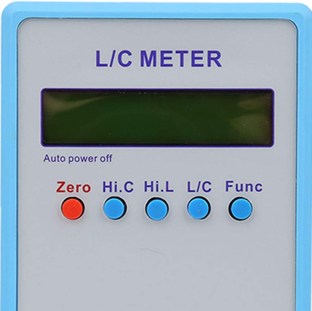 LC-200A Digital Inductance Capacitance Meter Handheld L/C Meter Electric ABS Multimeter 150x89x29mm