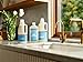 MRS. MEYER'S CLEAN DAY Liquid Fabric Softener, Infused with Essential Oils, Paraben Free, Rain Water Scent, 32 oz (32 Loads)