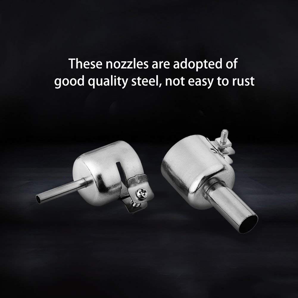 10PCS Heat Gun Nozzle Kit, Hot Air Soldering Station Repair - View #5