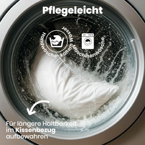 COVERBAGBCN - Rundes Relax Anti-Stress-Kissen | Entlastung für die Halswirbelsäule | Füllung mit kleinen Komfortperlen | Lycra-Stoff, weich im Griff | Maschinenwaschbar | 35x15 cm (Blaue Punkte).