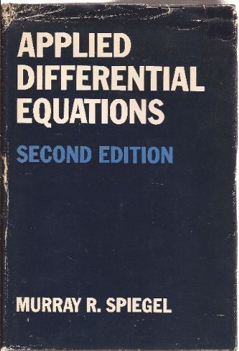 Applied Differential Equations