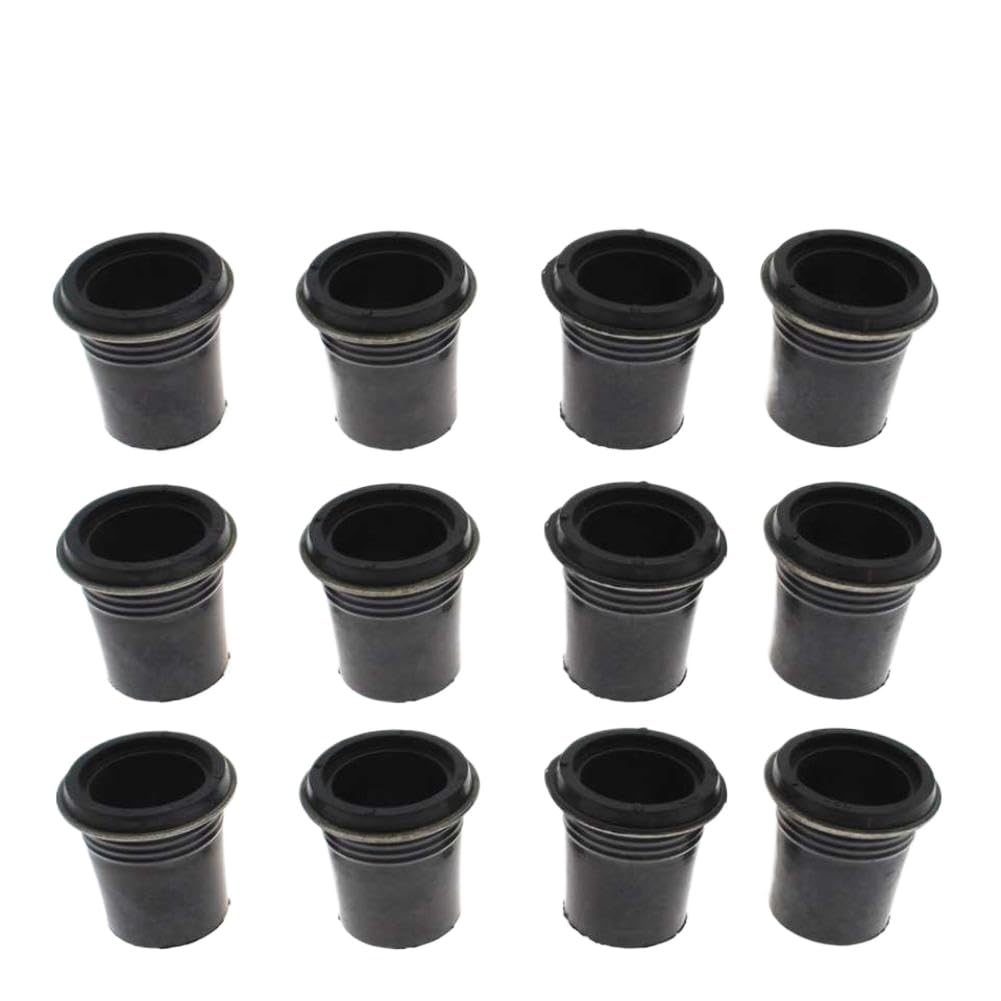 Fuel Injector Nozzle Holder Seal Set 2 4 8 12 Piece 123907-11601 12390711601 Compatible with 4TNV94 4TNV98 Engine(12PCS)