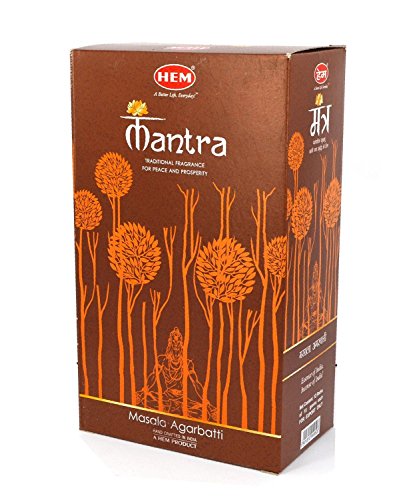 HEM Varitas de Incienso Mantra Aprox. 180 Varillas
