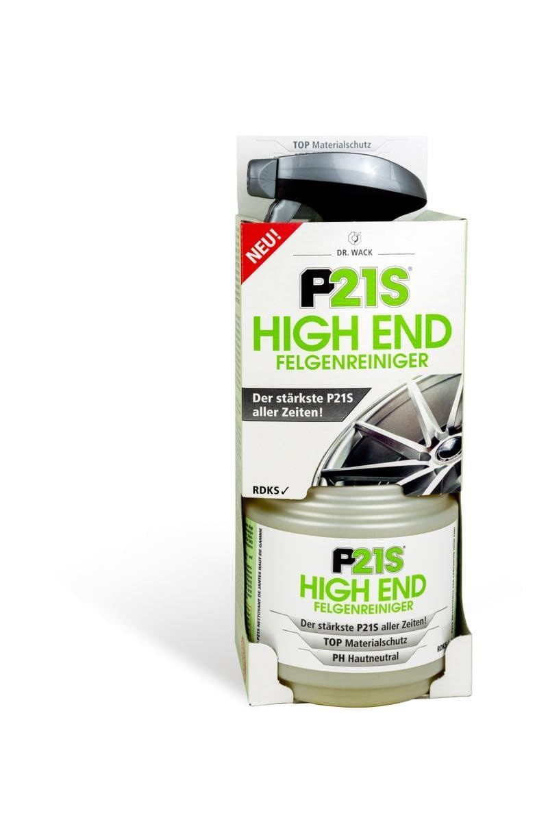 Dr. Wack – Mix-Set: P21S HIGH END Felgenreiniger 500 ml Mix-Flasche 500 ml I Premium Felgen-Reinigung für alle Felgen I Testsieger I PH hautneutral I Hochwertige Felgenpflege – Made in Germany