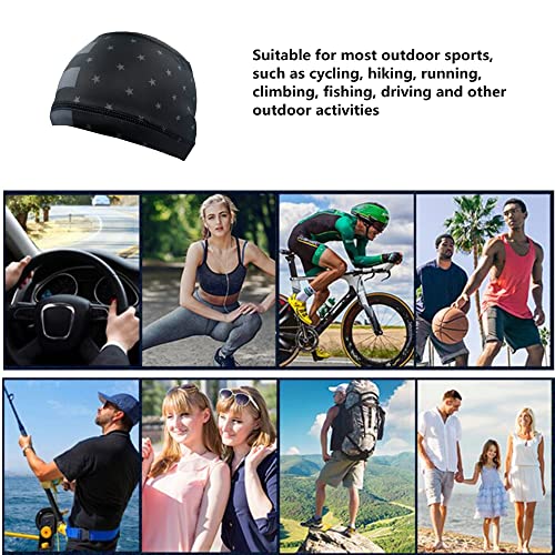 Alfyng Hfblins Sweat Wicking Skull Cap Helmet Liner, Beanie Cooling Cap, Running Hat, Cycling Cap, Helmet Hard Hat Liner For Men And Women Sports Outdoor Exercise (4 Pcs) #TOP5