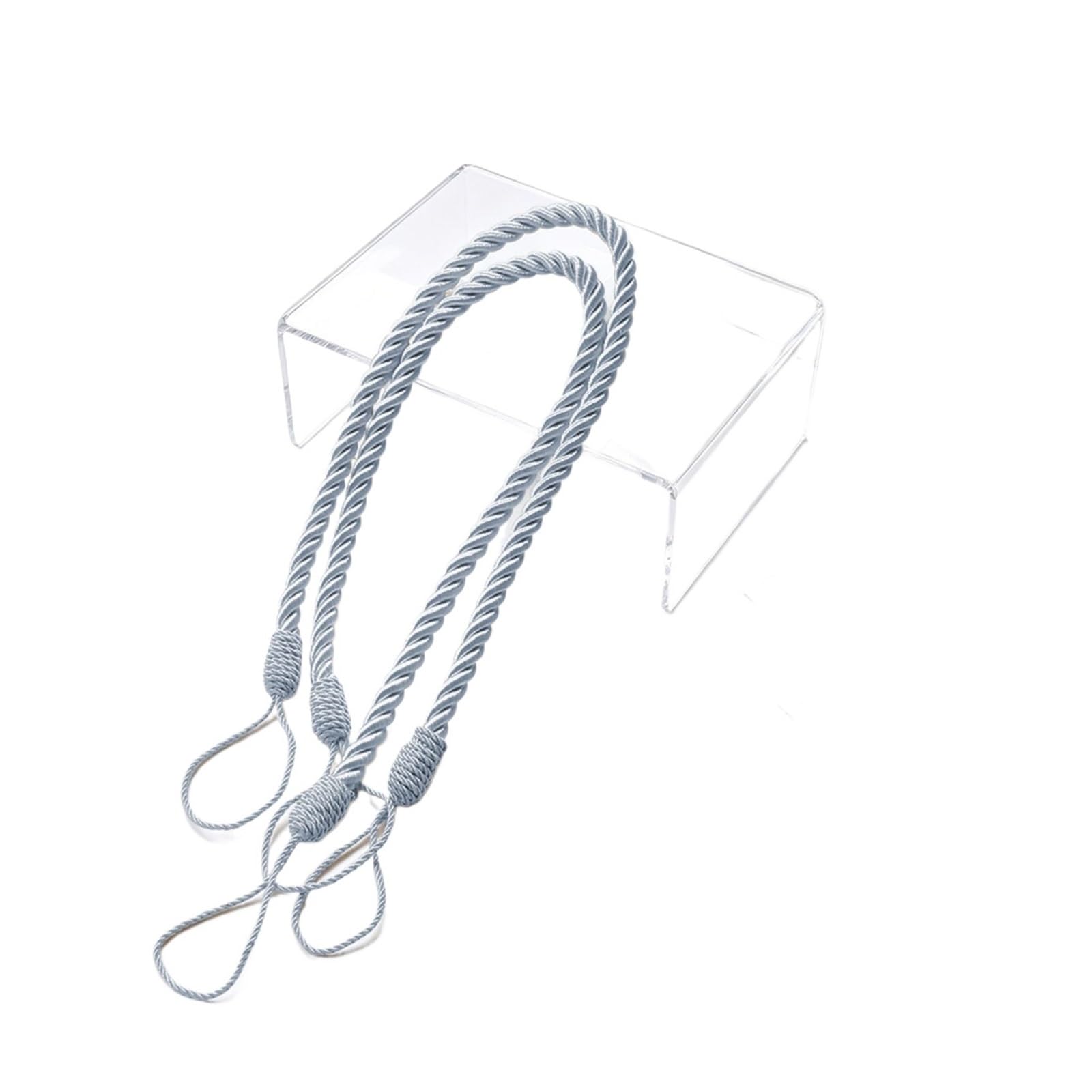 10Pcs Adjustable Holdback Twisted Rope Curtain Tiebacks