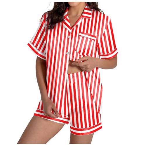 Ensemble manches courtes femme respirant short et haut col en V