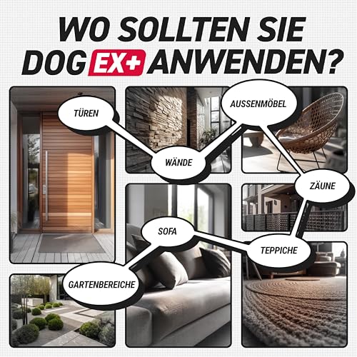 RepellShield® Hundeabwehrspray -250ml - Nicht färbend - Hunde Abwehrspray zur Ausbildung & Erziehung - Bitterspray Hund zur Abschreckung gegen Kauen & Beißen von Möbeln - Hundeschreck