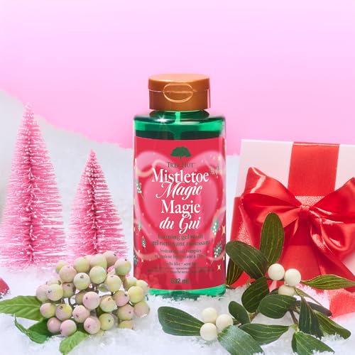 Image of Tree Hut Mistletoe Magic Foaming Body Wash, 18 Fl Oz | Nourishing & Moisturizing Shower Gel w / Shea Butter & Essential Oils, Soft & Smooth Skin, Gentle Cleanser For All Skin Types