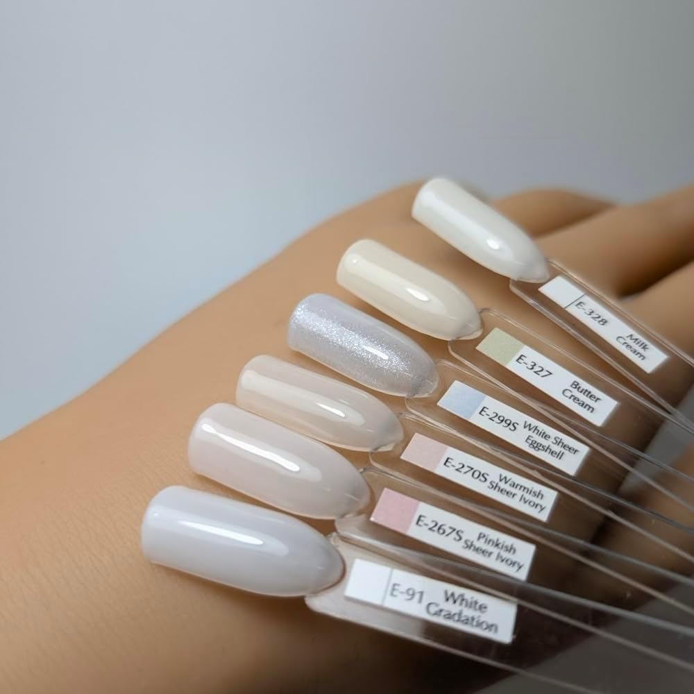 KOKOIST カラージェル6色セット9 Sheer White Series 白無垢 ネイル