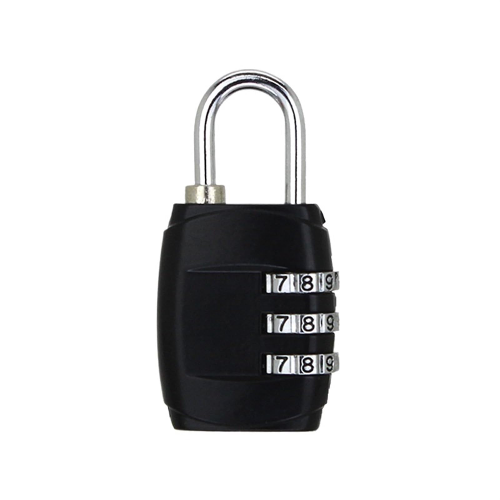 Combination Padlock Luggage Travel Lock 3 Dial Digit Password Combination