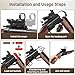 Bugrtey Double-barreled Toy Gun - Two Modes Realistic Soft Bullet Toy Guns Blaster with Sight - Educational Shooting Toy Shotgun - Ideas Gifts for Christmas Birthday Halloween Present