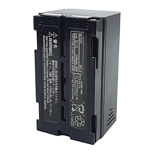 Evasen (2-Pack) For Sokkia Top-Con Bdc70 Li-Ion Battery 7.2V 5240Mah For Total Station/Gps #TOP1