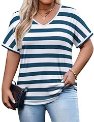 A-blue & White Stripe