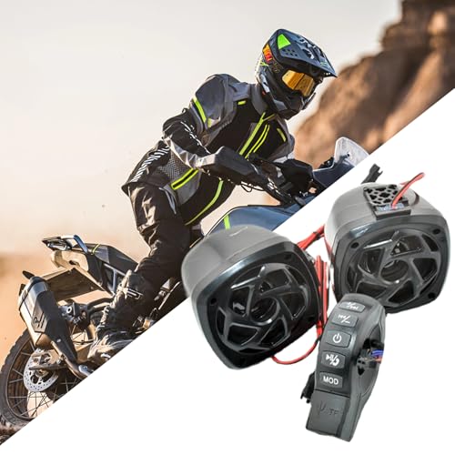 Système stéréo pour moto compact avec amplificateur de guidon - 3