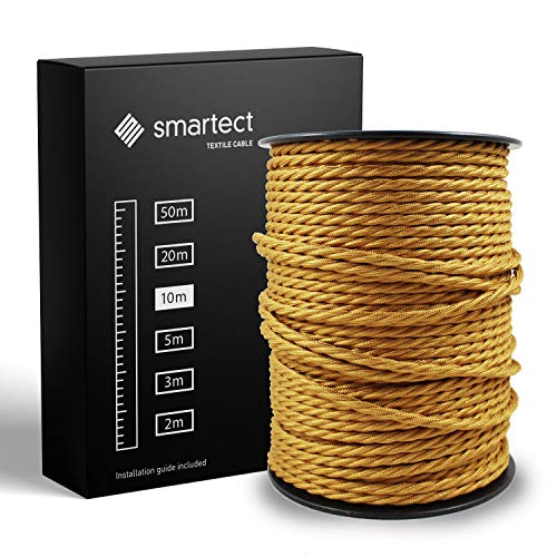 smartect Braided Cable twisted, Gold