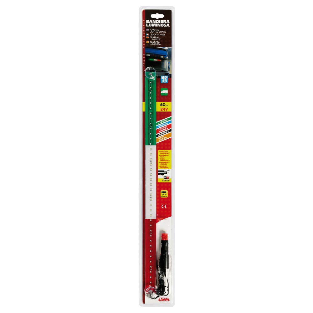Lampa Bandiera Luminosa 60 cm 42 LED 24V Italia