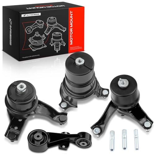 A-Premium Engine Motor Transmission Mount Torque Strut Mount Set of 4 Compatible with Toyota 2012-2017 Camry 2.5L Automatic Transmission, Replace# 123720H090 123630V031 123620V060 123610V060