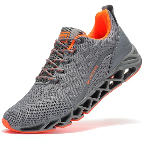 Image of TSIODFO Men Sneakers Fashion Sport Running Athletic Tennis Walking Shoes