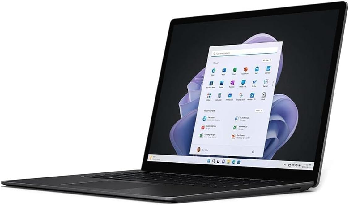 Microsoft Surface Laptop 5 13.5" Touchscreen Notebook - 2256 x 1504 - Intel Core i5 12th Gen i5-1245U Deca-core (10 Core) 1.60 GHz - Intel Evo Platform - 16 GB Total RAM - 256 GB SSD - Matte Black